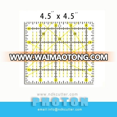 Quilting & sewing Ruler 4.5''x4.5''