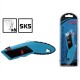 Heavy Duty Zinc-Alloy Utility Knife with 6PCS Sk5 Blades